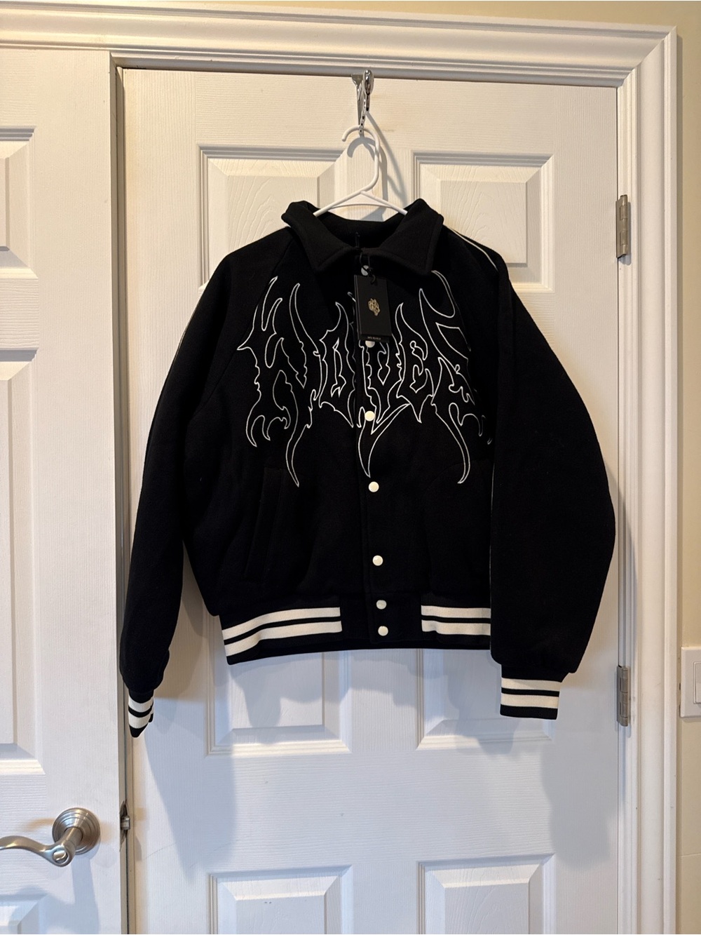 NWT Darc Sport Until Valhalla Varsity Jacket